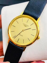 ساعة لونجين( LONGINES) كواتز  سويسري اصلي  انتاج الثمانينات   سلم / تغ...