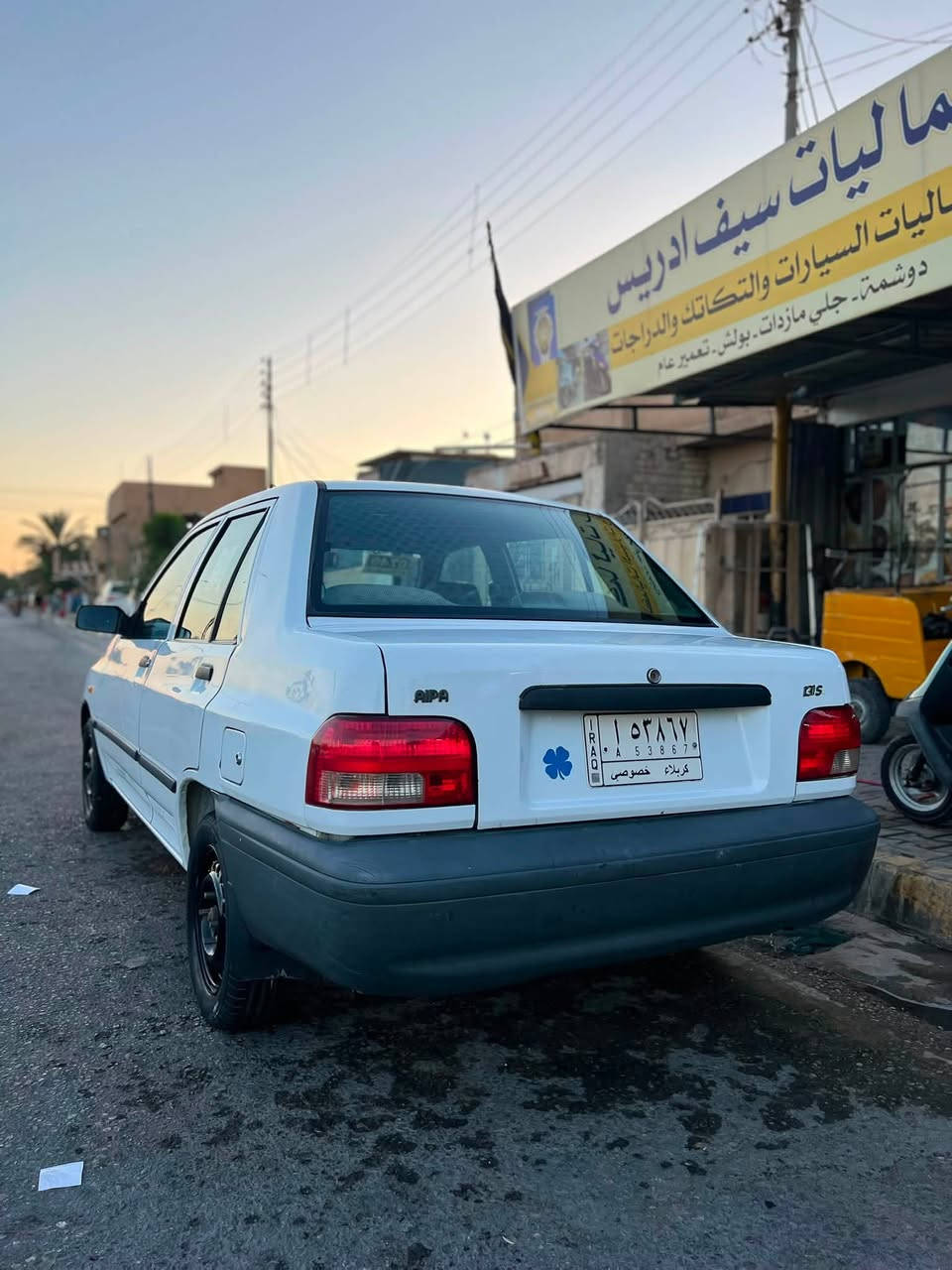 السلام عليكم سايبا للبيع موديل (18) السيارة مكفول عده دوس هلالات معمره +بارد بجاملغ الأيمن سنويه لل28 مداور ثاني يوم كير مكينه مكفولات للاستفسار اكثر اتصل:***********📞 مكاني كربلاء
