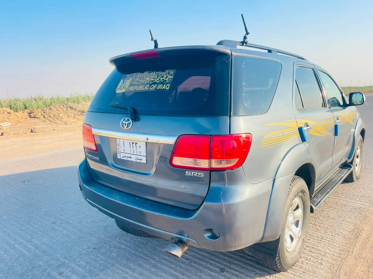 للبيع تيوتا فون جنر دفع رباعي رقم ميسان
تحويل مباشر سنويه مجدده السياره مكفوله
بيها رشات بصيطه اثر جراد
العنوان ميسان قضاء كميت السعر ٩٥وبيها مجال
***********
