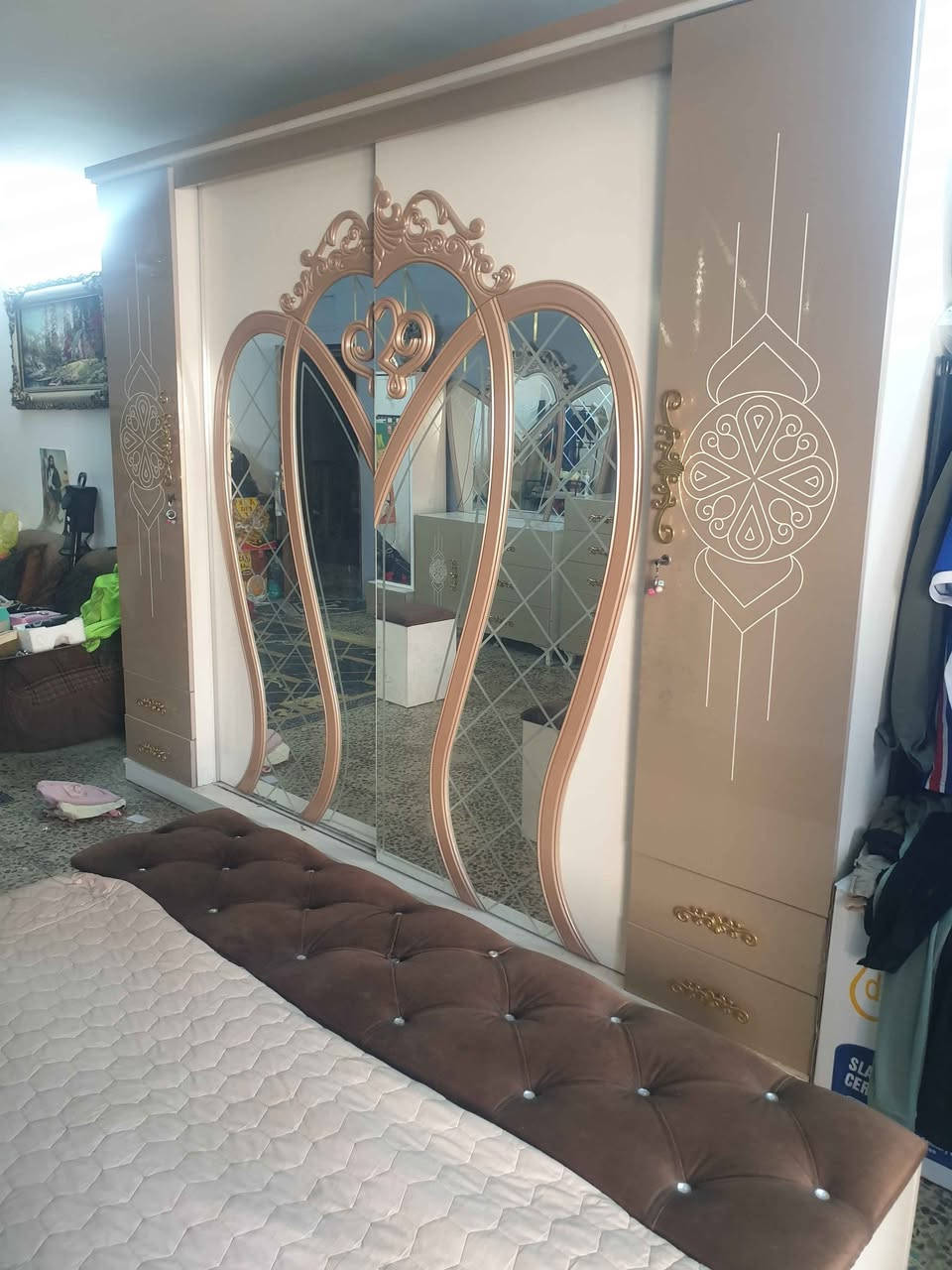 بيع غرفه نوم تركيه السعر 550 الف 
رقم الهاتف *********** بغداد, العراق
