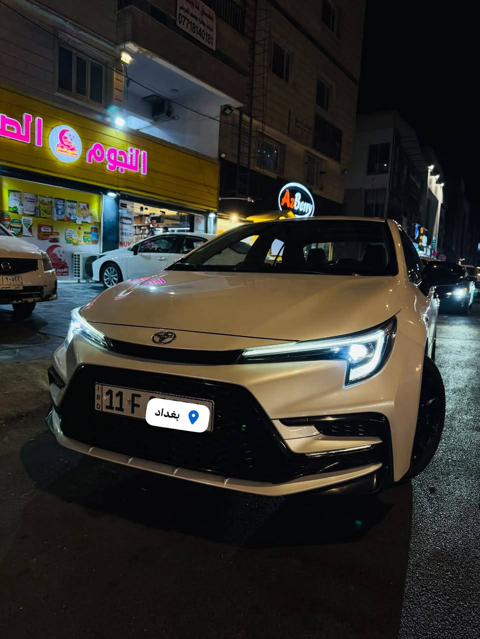 كورلا 2025 رقم بغداد ماشية 19 
أبرز المواصفات اعلى الفئة S 

✅ محرك 1800 هايبرد
✅ مقاعد جلد
✅ تشغيل بصمة + دخول ذكي
✅ تحكم كامل من الستيرن
✅ شاشة أندرويد تدعم Apple CarPlay
✅سبايدر خلفي بلادي
✅ دشبول ديجيتال
✅ تبريد قطعتين (أمامي وخلفي)
✅ كاميرا خلفية
✅ منافذ USB أمامي وخلفي
✅ ويل كاب قياس 16 إنش
✅ لايت أمامي زينون + كشافات أمامية
✅ فتحة سقف (سلايد روف)
✅ رادار أمامي + تحديد مسار
✅ مثبت سرعة + 3 أنظمة قيادة
✅ هاند بريك بصمة + نظام EVE Mode
✅ إشارات على المرايا الجانبية

📍بغداد  /
***********

نص مكتوب في الصور:
- بغداد