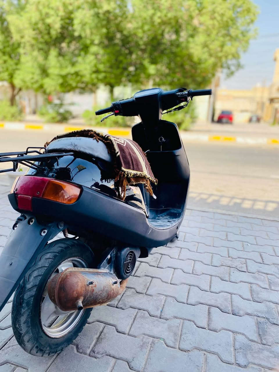 سلام عليكم دراجه بطه موديل 2003دراجه حلوه شاصي مكفول شلعتهه كلش قويه محركه ما مفتوح كهرباىياات كلهن شغاله بس عوزه باتري مكاني كربلاء قرب مستشفى الكفيل سعر ٢٥٠ وبيه ومجال راسلني خاص وبيك خير وتدلل
