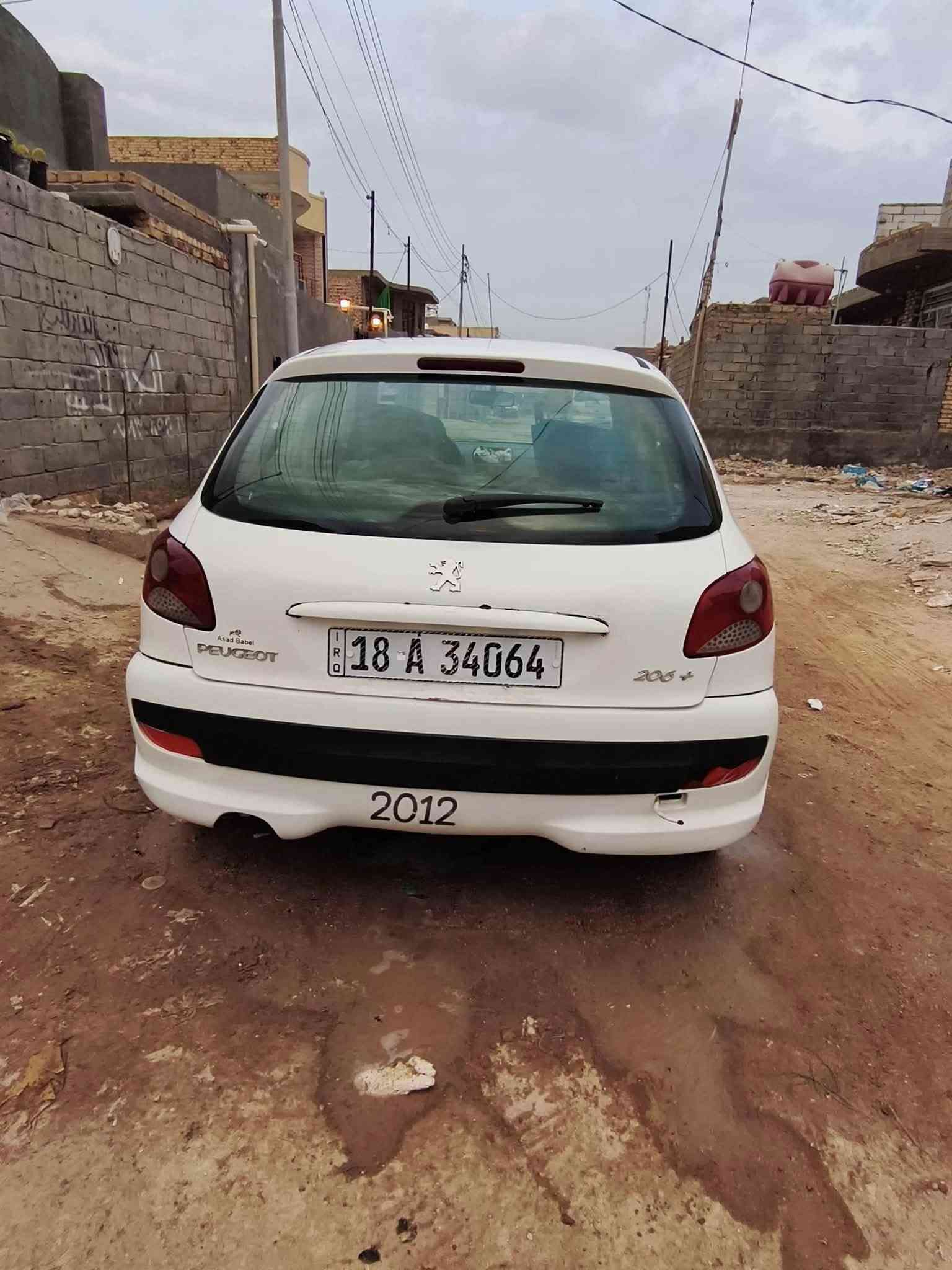 بيجو 206 • ٢٠١٢ • رقم بابل