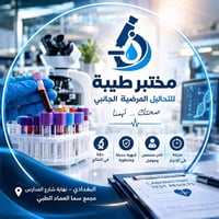 فحص شامل • فيتامين D3 • سحب دم منزلي