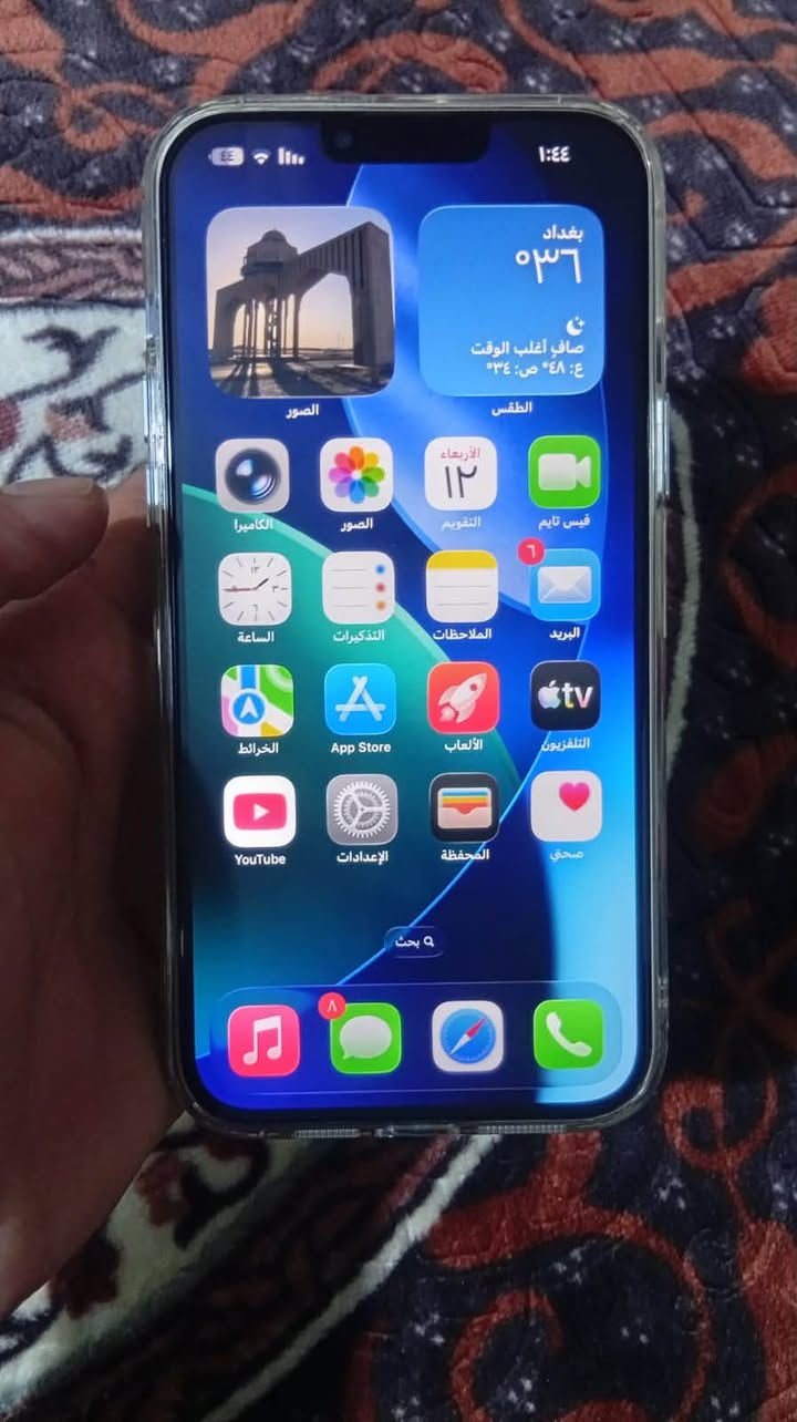 السلام عليكم أيفون ١٣برو ماكس للبيع الذاكرة٢٥٦بطارية ٩٤معلايةنضافة ميةبلمية مداخل صيانة السعر٧٧٥
(***********)
