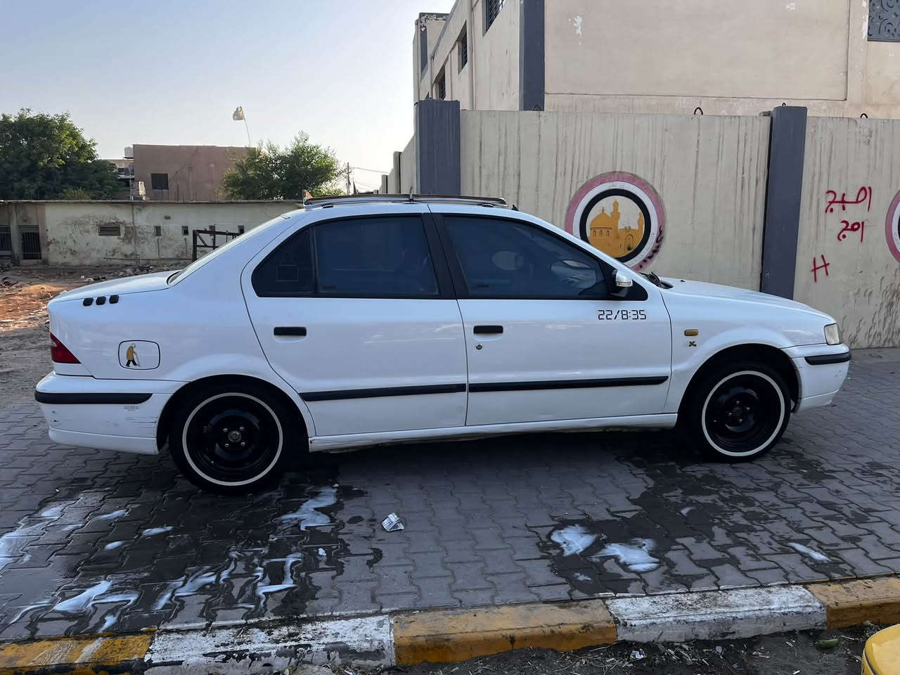 السلام عليكم سمند موديل2017 رقم كربلاء إنكليزي بيها قطعة تبديل باب خلفي مكينه كير كفاله تبريد شغال العنوان كوفة شارع المعمل السعر 50 وبيها مجال اللاستفسار ***********
