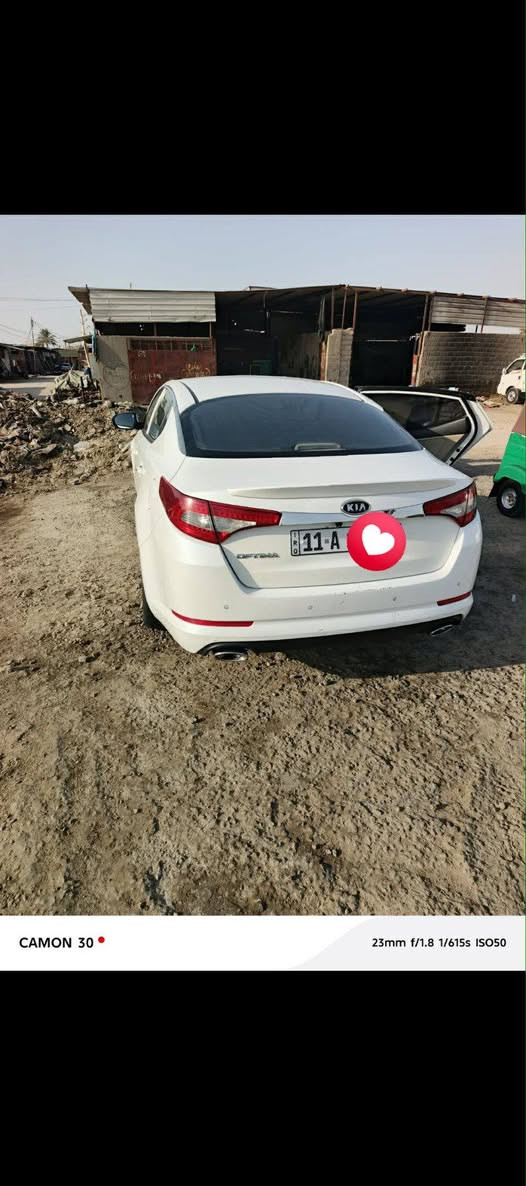 السلام عليكم
كيا اوبتما 
موديل 2012
خليجي 
محرك 2400
فول موصفات من عدا البنراما
بصمه 
تحكمات ستيرن 
شفتات بل ستيرن 
كشنات تدفئه تبريد 
شاشه وكامره خلفيه وحساسات خلفيه 
مري شفط + اشاير بل مري
السياره بيها باب مفتوح فقط 
رقم بغداد الدوالي بسمي 
السعر 120 وبيها مجال 
العنوان الديوانيه 
*********** غير متواجد عل نت

نص مكتوب في الصور:
- CAMON 30 23mm f/1.8 1/329s ISO50
- CAMON 30 23mm f/1.8 1/351s ISO50
- CAMON 30 23mm f/1.8 1/356s ISO50
- CAMON 30 23mm f/1.8 1/615s ISO50