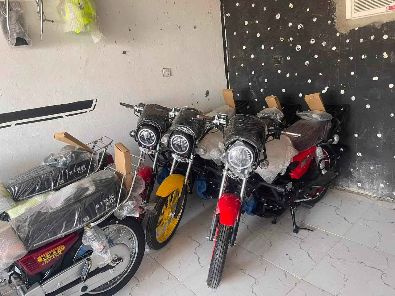 على بركه الله وصول كافه الدراجات بأسعار مناسبه عنوان المعرض السماوه فرع الزريجيه قرب سيطره المصلخ للاستفسار ***********
