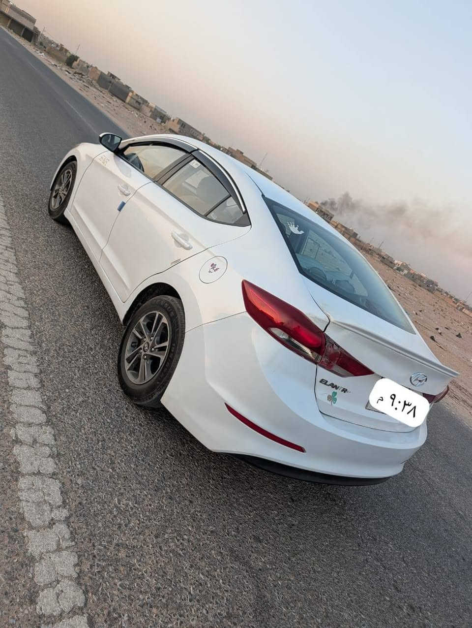 ***********
النترا 2018 وارد امريكي رقم اربيل التحويل وكاله جاهز نص فول مكينه 2000 دوش كير ومكينه وحداديه تخم تاير كله جديد حادث امريكا بابين صبغ وهنا صاير بيها قطعتين ضبغ بدون اي ضربه داخليه بدون اي ضرر  صور الحادث بالمنشور
السياره جاهزه وجديده السعر 92$ عنوان حيدرية خان النص كربلاء, العراق

