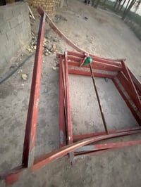 اطارات شبابيك PVC • حديد ٤ملم • ٦ اطارات ٢م×٢م