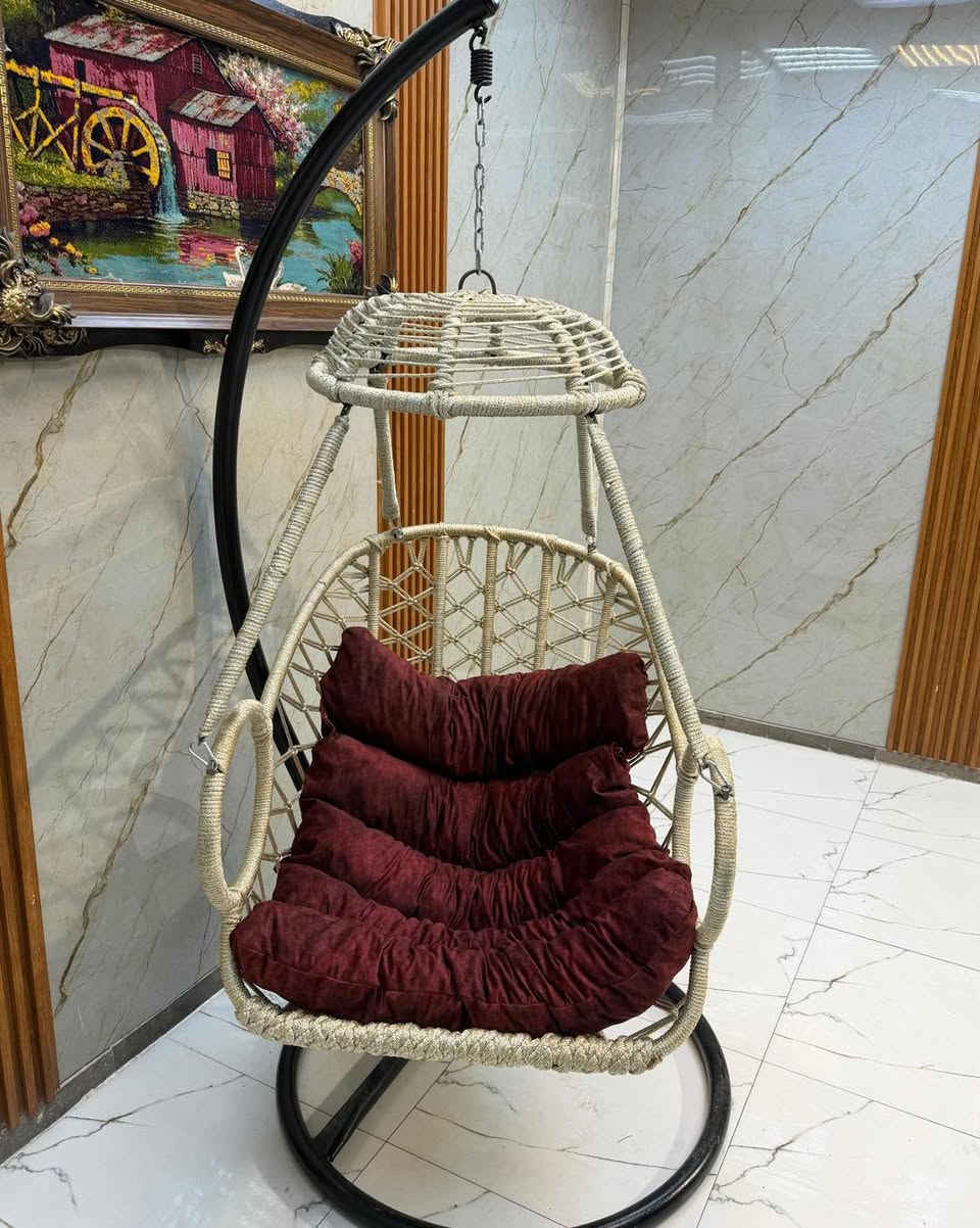 مرجوحة عش العصفور بتصاميم جديدة ومتنوعة 
تتحمل الاوزان الثقيلة 

📍 التوصيل متوفر لكافة المحافظات 🚚
للاستفسار والطلب، راسلنا ع الخاص أو الواتساب 👇
***********
