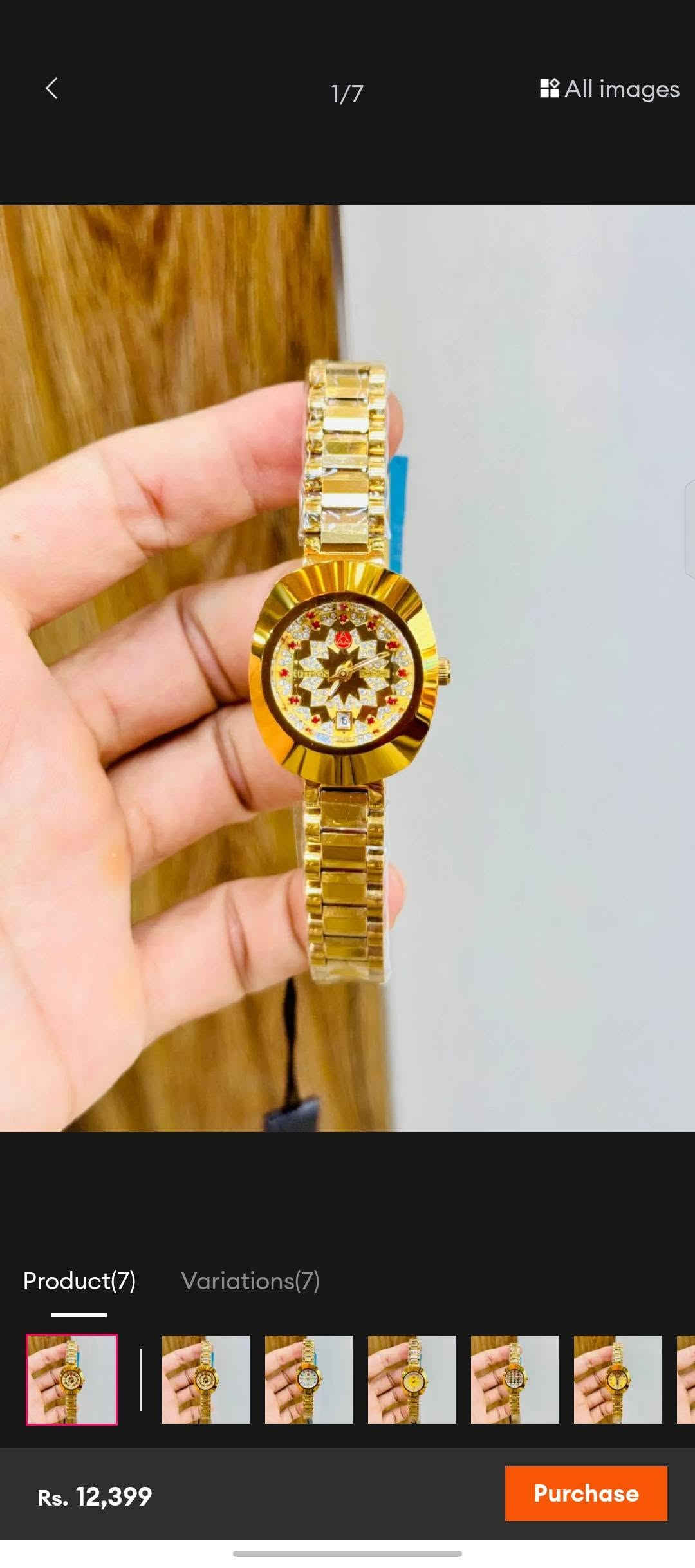 لا توجد تفاصيل

نص مكتوب في الصور:
- J&CO JACOB & CO GENÈVE ART . TIME . LEGACY More Than Just a Watch EXTRAORDINARY CRAFTSMANSHIP TIMELESS BEAUTY EXQUISITE DETAILS PRECIOUS GEMSTONES MASTERPIECE OF FINE JEWELRY PREMIUM LEATHER STRAP JACOB & CO GENÈVE WHEN ART MEETS TIME
- متوفر أمازون كركوك ستور · Amazon Kirkuk Store · 1 س · سلام عليكم اخوان ... المزيد
- 1/7 All images Product(7) Variations(7) Rs. 12,399 Purchase