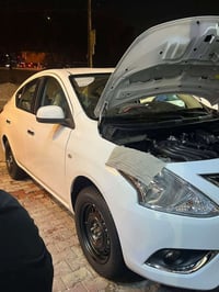 نيسان سني هندي موديل ٢٥ كفاله عامه عده بارد بقبق الصندوك ماشيه ٤٠٠ كيل...
