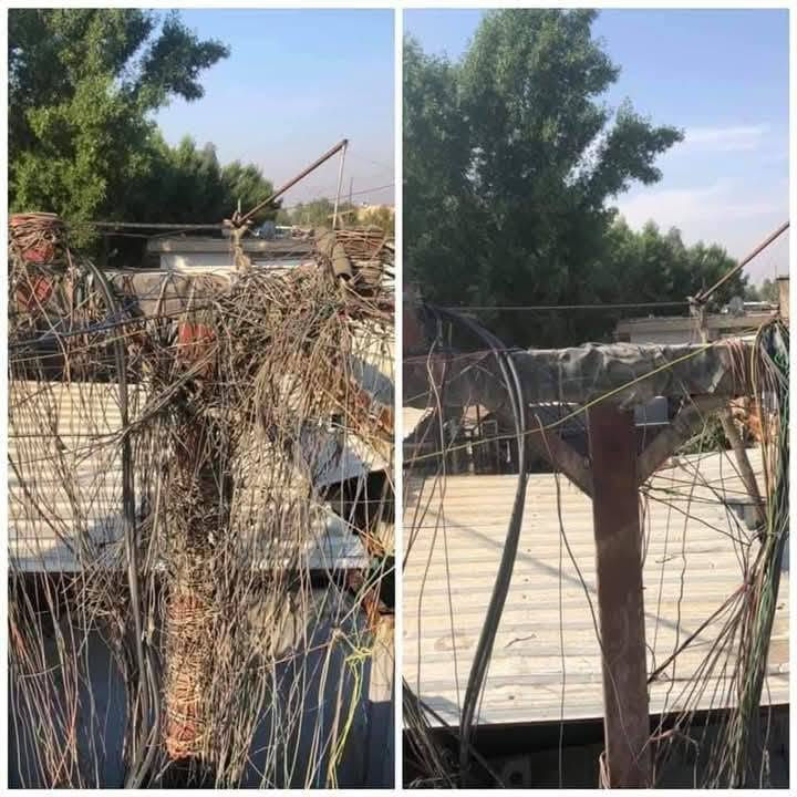 سلام عليكم الى اصحاب جميع المولدات احنا كادر تصفية الويرات المتروكة نشيل الواير المتروك ونرتب الشغالات ومقابل بس الواير المتروك ما ناخذ فلوس والترتيب مثل ما واضح بل صور والي يعجبة الشغل يتصل ع رقمي او يجي خاص
***********
