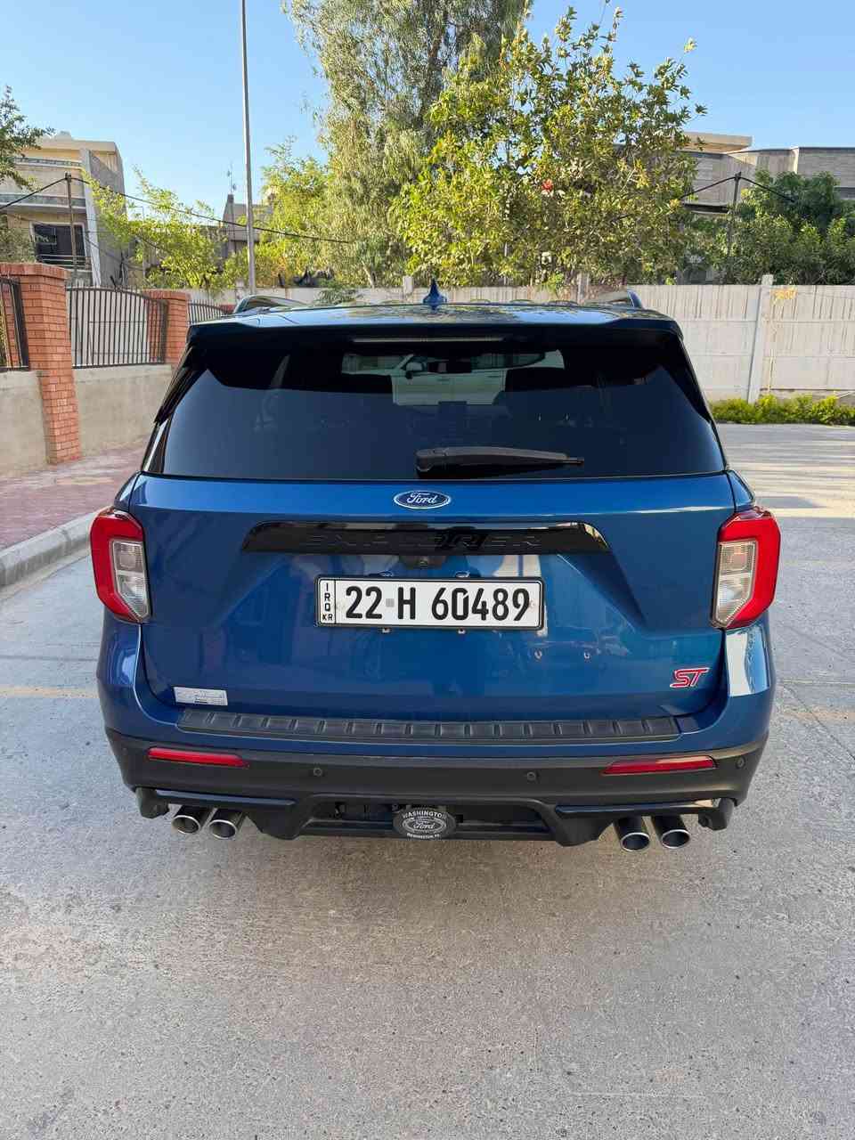 السلام عليكم فورد اكسبلورر 2020 st السياره فول مواصفات محرك v6 3.0  تون توربو كير 10 نمر 5 وضعيات قياده بانوراما ويل 21  السياره بدون چيك انجن السياره ماشيه 138 الف
السياره بيه بعض نقوصات 
حساسات ضغط التاير 
شمط استيرن من تطب بطسه يطلع صوت طكه بس هو شغال كلش طبيعي
الكامره الخلفيه مرات تشكل 
للاستفتسار: ***********
المكان: بغداد - مجمع ايادي العدل مجاور مستشفى الشرق الاوسط بغداد, العراق
