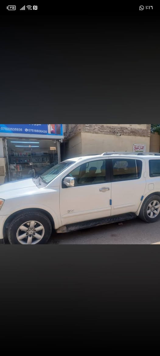 ارماده ٢٠٠٨ رقم دولي بغداد بيها ٥ قطع صبغ ابيع حزام
المحرك بي خيط بخار
الكير مكفول
الصدر جيد جدآ 
شرط التحويل بيها مكانات صبغ ابيع حزام
السعر المطلوب ٧٨ وبيها مجال 
العنوان الدورة  البوعيثه ‏‪***********‬‏

نص مكتوب في الصور:
- *********** ***********