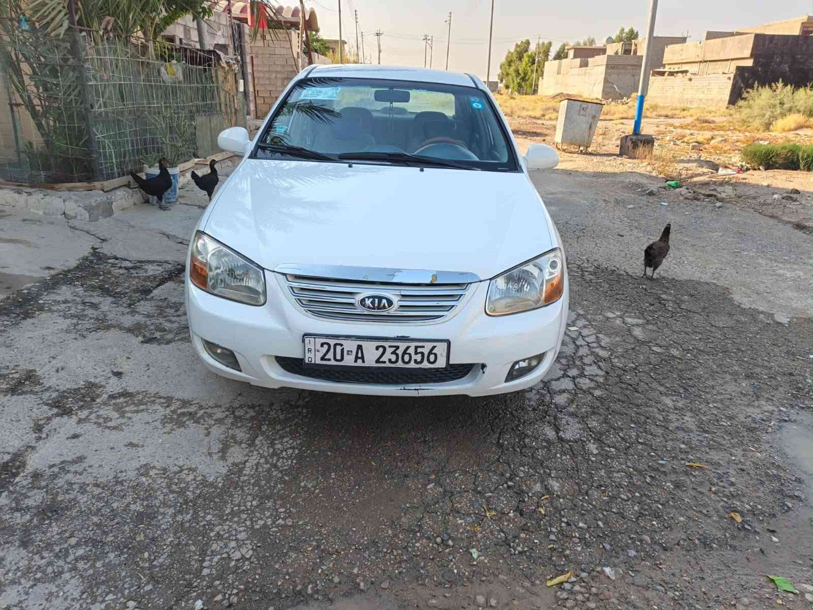 السلام عليكم كيه سيراتو 2007 خليجي بدون ضرر فقط رش3قطع بدون معجون محرك 16دكشن عالي شديته جديد كير جديد تبريد منضومه جديد تدفه شغاله سياره أحله من الصوره مال جناي تخم تاير جديد مري شفط تدفه كشتات شاشه كامره سياره جاهزه السعر 75 وبيه مجال رقم ديالى نكليزي سنويه 31شرط التحويل التصال*********** المكان ديالى
