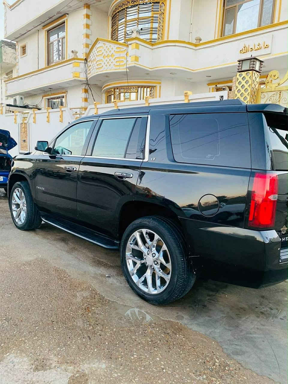 سلام عليكم 
تاهو ٢٠١٩ 
LT
جاهزة من كلشي
حادثها موضح بلسونار 
 رقم جديد
٧ راكب 
تبريد ٣ قطع 
كشنات كهرباء 
سيارة حلوة ومال بيت 
سعر ٢٩٥
للبيع او مراوس حسب القناعة 
مكانها بغداد البياع 
*********** واتساب او اتصال
