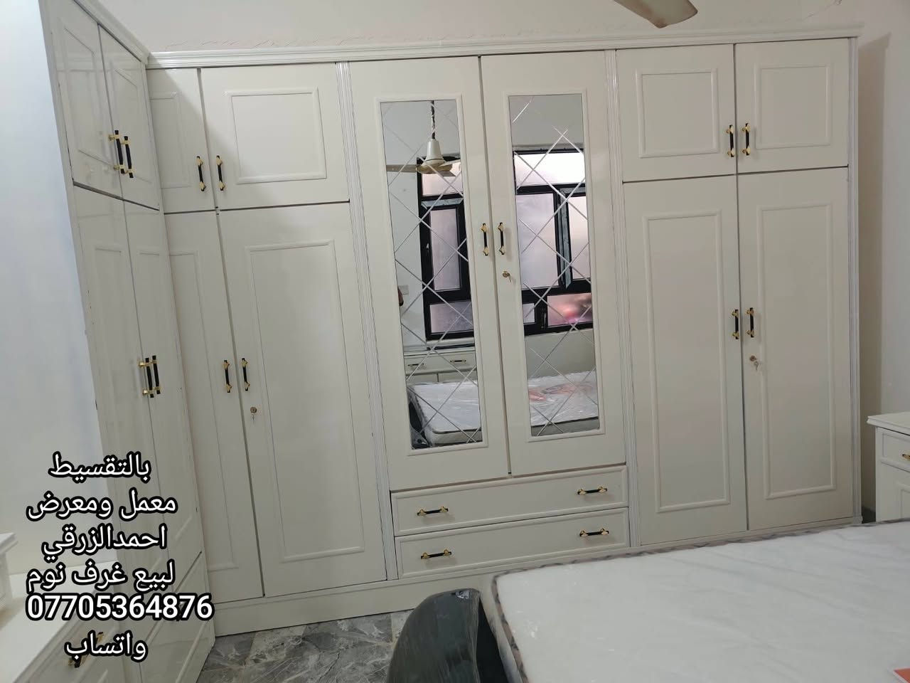 بالتقسيط • معمل ومعرض • غرف نوم
