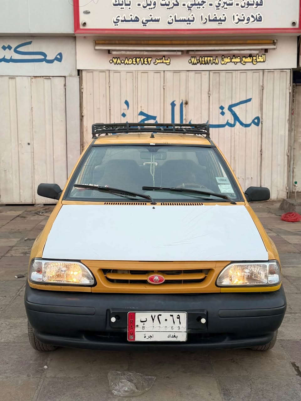 السلام عليكم سايبا موديل2012مكفوله من الضربه والصبغ والتبديل سياره مصفره هيئه وغرامات جاهزه كبل للشارع بلاديه ما ملعوب رقم بغداد تحويل ثاني يوم بيه كير محرك حداديه كهربائيات كله شغاله 
مكاني/بابل
السعر/22
رقمي/***********

