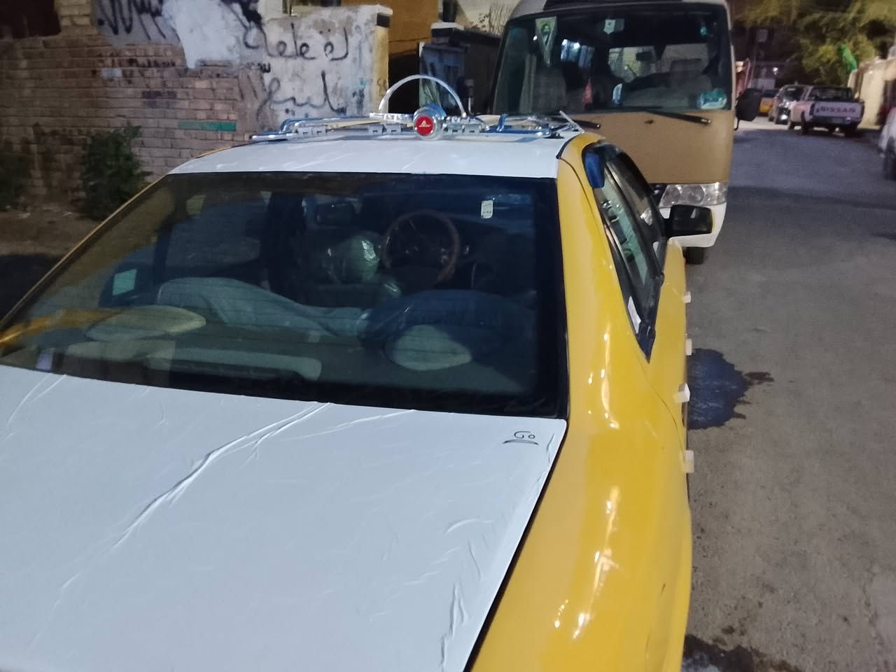 السلام عليكم موديل ١٢ سياره جديده رقم بغداد بسمي صدر امامي خلفي فلنجات دسكات كهربائيات بنكات بدنه قاعده فيت بم نوزلات بلكات وإيرات جوازات كله جديد صفاح السياره موس زلغ مابيهه تبريد ثلج حموه ربع مصفره هيئة وغرامات مكان بغداد الامين سعر 38 هاتف ***********

