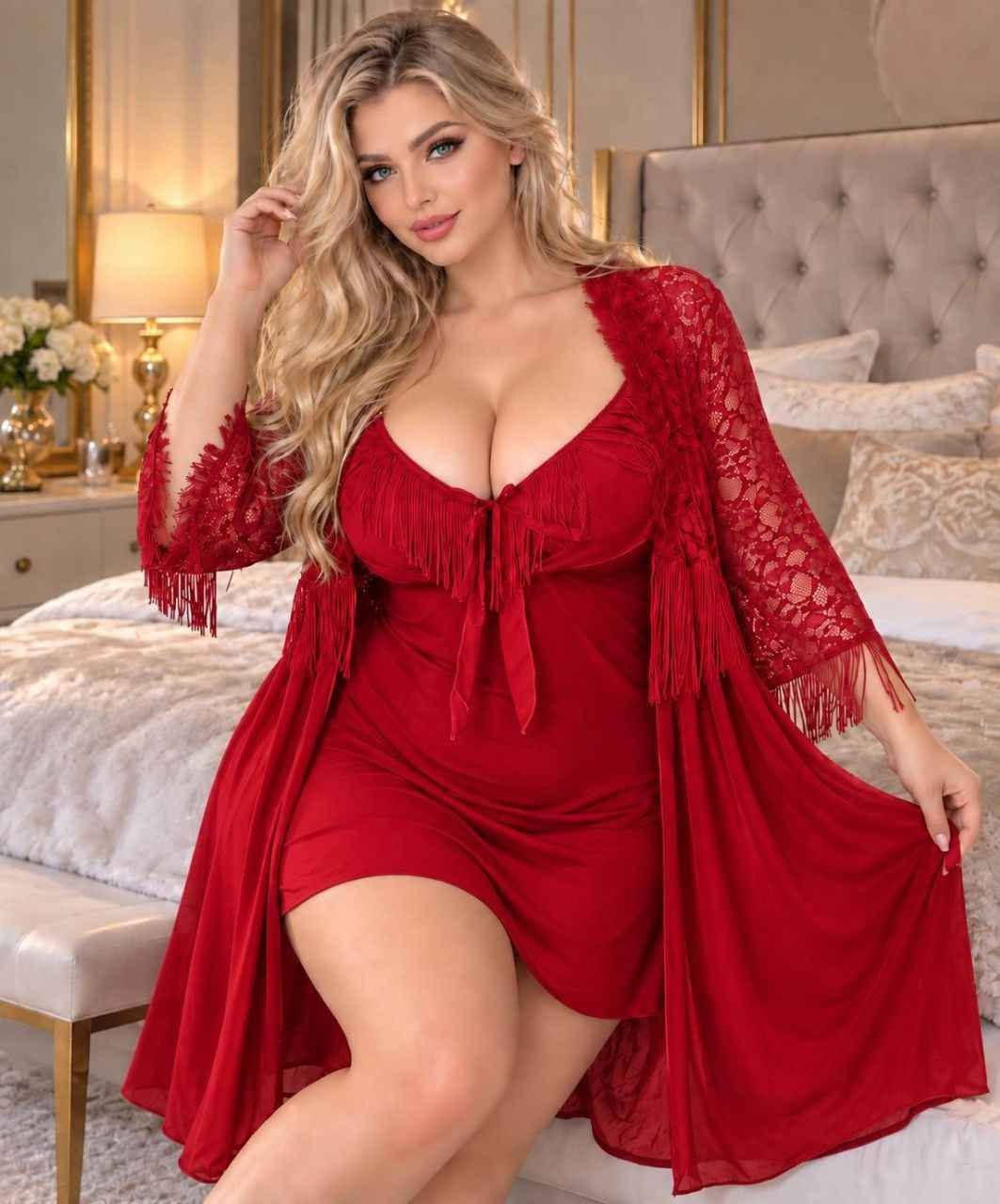 روب • فري سايز • نص درزن