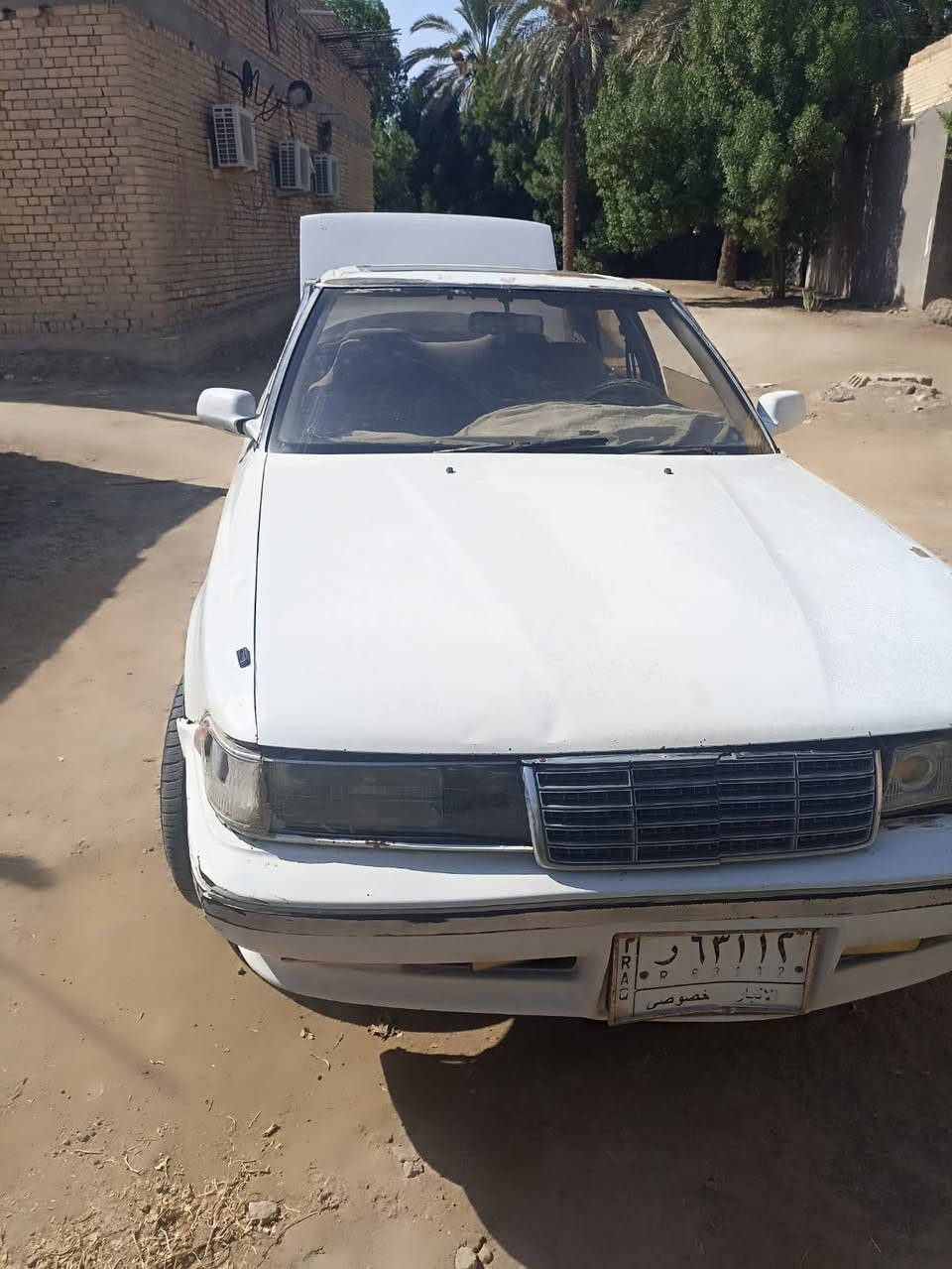 مارك مسطرة للبيع 
رقم انبار ألماني 
سنوية ساقطه 
مكان السيارة ناصرية سوق الشيوخ 
مكينه شغاله وزينه بيها عطل بالگير 
تمشي بس عالواحد مايبدل ثاني 
تبريد شغال 
حدادية وسط 
السعر 18 وبيها مجال 
التواصل 
***********
واتساب موجود
