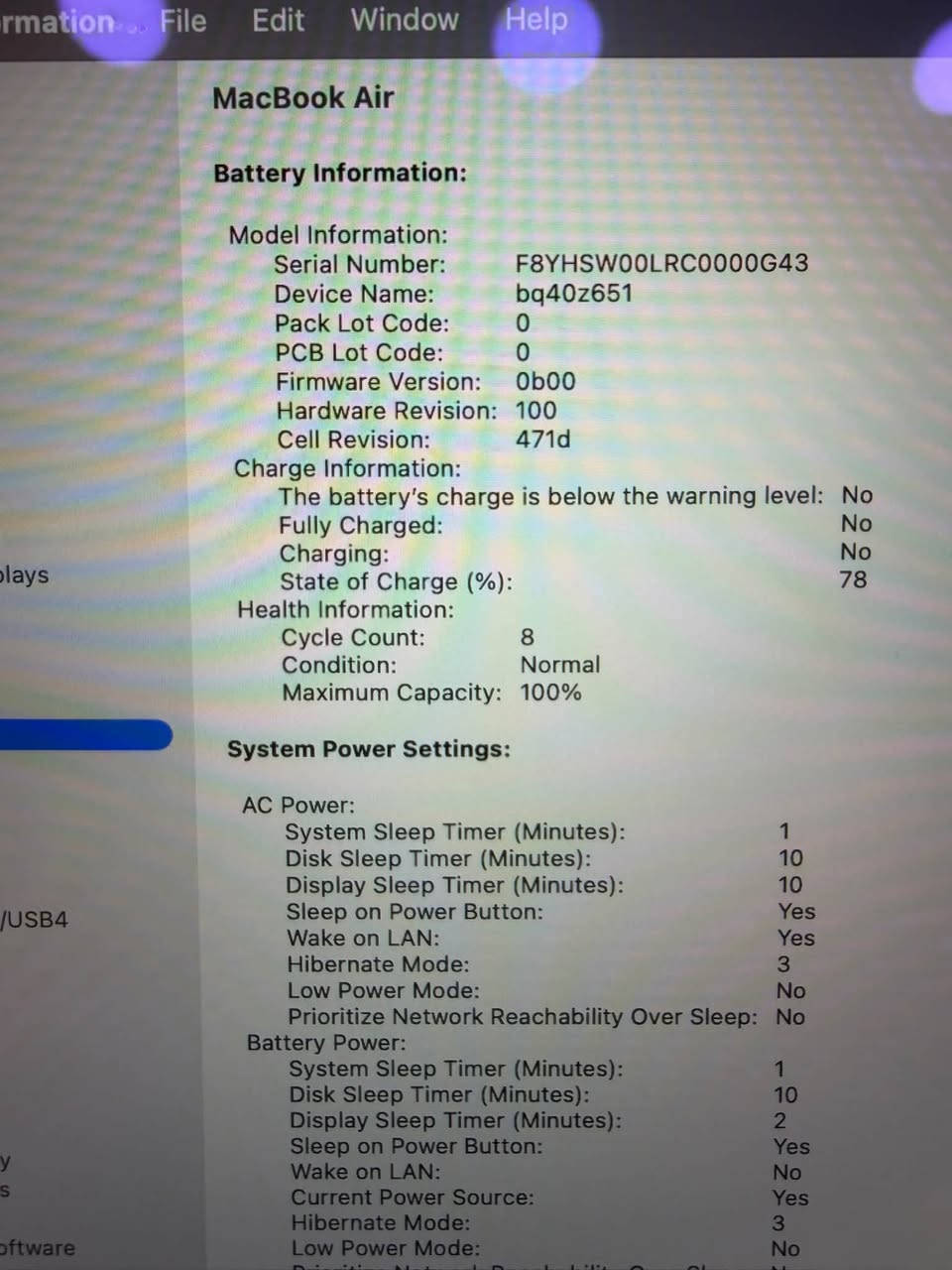 ماك بوك اير M5 • رام ١٦ • SSD ٥١٢