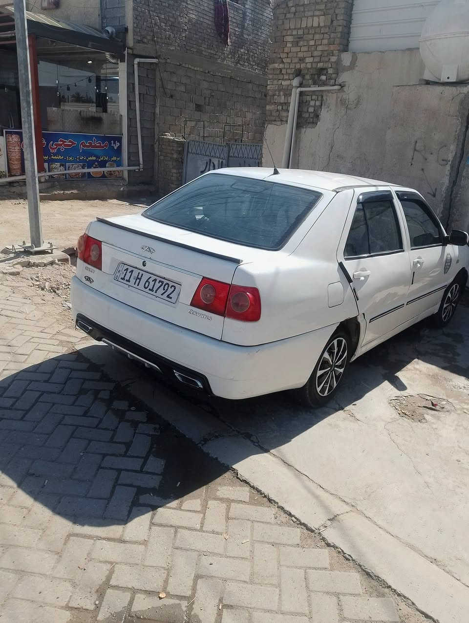 شيري كوين للبيع 2007
باتري جديد 
تخم تاير جديد 
لايت زنون شمسي 
صدر امامي 
صدر خلفي 
خير من الله 
السعر 40
وبيها مجال 
محوره كير ومكينه 
كورله السياره خير من الله 
المكان بغداد سنويه 2027

