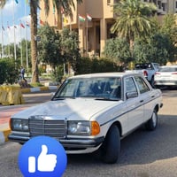 مارسيدس موديل 1984E. 280 مخزن.  السيارة غير مستوردة مال عائلة متروكة ع...