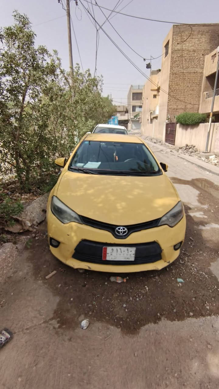 السلام عليكم سياره كورلا ٢٠١٤للبيع مستعجل على بيعتها
محرك مكفول كير مكفول ثنينهن جدد الصدر ٧٠%
مكان السياره بغداد /بغداد الجديده السياره باسمي تحويل ثاني يوم 
وارد امريكي تحكم ستيرن شاشه داخلها نضيف تخم تاير نضيف كهربائيات كلها تمام محرك ١٨٠٠ كير at
السعر ١١٥قفل 
للتواصل موجود رصيد و واتساب 
***********
