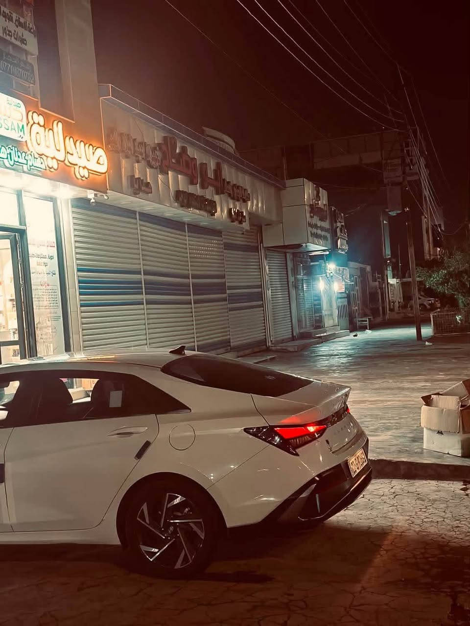 السلام عليكم النترا ٢٠٢٤ تجميع صيني ماشيه ٣٢ الف سياره جديده وفول موصفات معروفه موصفاته سياره كفاله عامه من الصبغ والضربه والتبديل فقط بيها كم نقطه حالوب طلع  بالسونار خفيف بالعين مينشاف ابد سونارها بالمنشور موجود 
 رقم اربيل بسمي السعر ١٣٣ وبيها مجال 
مكان السياره ديالى بعقوبه ***********
@إشارة
