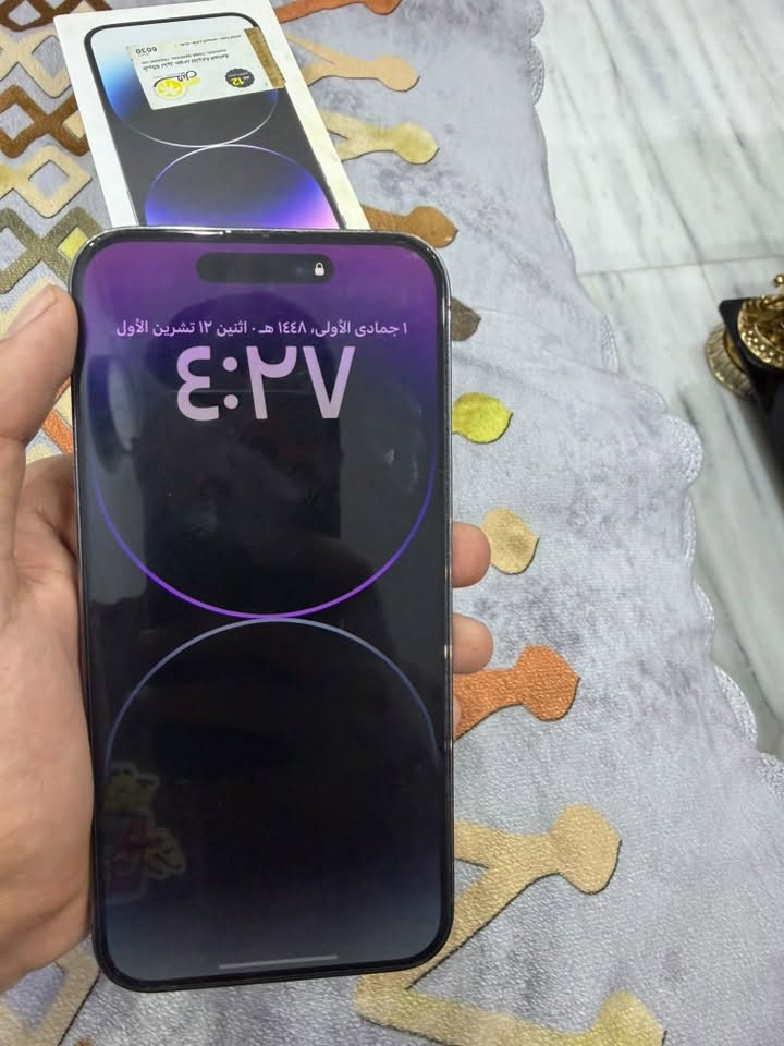 آيفون ١٤ برو ماكس • ٢٥٦ • بطارية ٨٥%