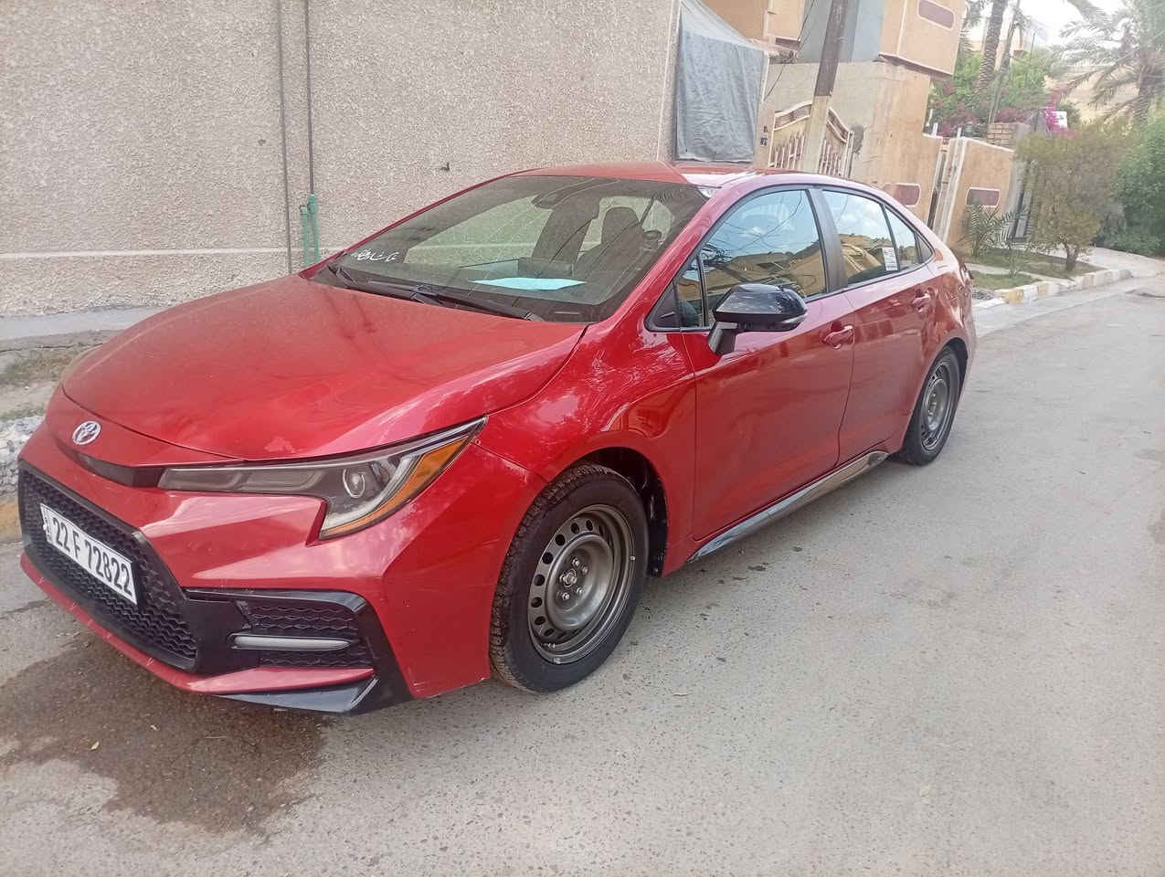 السلام عليكم 
كورلا ياباني اصلي وارد امريكي حادثها جاملغ وبنيد 
مواصفات SE 
مكينة 2000
منضومة تبريد كاملة جديدة 
تخم تاير جديد 
سونار جديد مرفق مع الصور 
رقم اربيل تريد تحويل او وكالة 
السعر 118
***********
