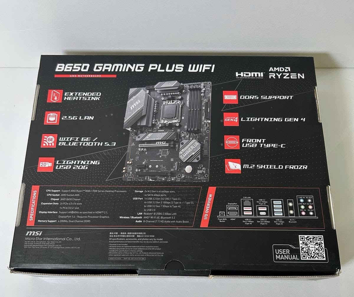 مذربورد MSI B650 • سوكيت AM5 • DDR5