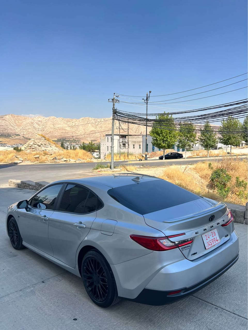 Camry LE XP 2025 Hybrid / كامري XP

محرك  2500cc بانزين / هايبرد

السيارة للبيع فقط 💯

الضرر : السيارة بدون صبغ 
  
ارباك ستيرن تبديل شركة و برده شركة شرط الفحص!

 السيارة ماشيه : 9 الف

السعر : 213 

المواصفات
• شاشة كبيرة
•كرسي الأمامي كهربائي
• كاميرا خلفية
• حساسات خلفية• 
• رادار امامي
• مانع تصادم
• محدد مسار
• تصحيح مسار
• مثبت سرعه
• مانع انزلاق
• استيرنق متحرك
• تحكم طارة
• نقطة عمياء
• مانع تجاوز
• حساسات مانع تجاوز
• بصمة تشغيل
• دخول ذكي
• شاحن ويرلس
• اضوية اماميه زنون LED
• اضوية خلفية LED
• ليد زنون نهاري
• ويل قياس 18
• نظام ECO + TRIP 
• نظام GPS + خرائط
• نفكيشن
• 3 أنظمة قياده ECO / Normal / Sport 
• اوامر صوتيه
• بلوتوث
• مدخل USB 
كفاله كير مكينه

السعر : 213

مكان السيارة دهوك

***********  كورك / واتساب دهوك, العراق
