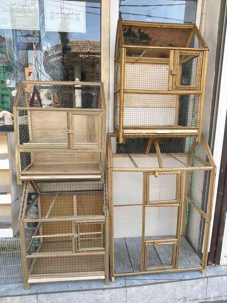 يوجد لدينا انواع الأقفاص خانقين داخل سوق محل برزان كناري ***********
