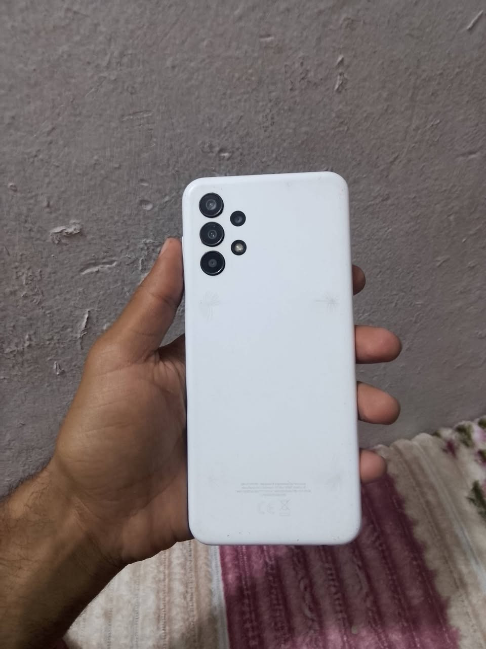 📱 للبيع Samsung Galaxy A13 – 128GB
🔹 الذاكرة: 128GB
🔹 الرام: 4GB
🔹 البطارية: 5000mAh 🔋
🔹 الشحن: سريع 15W
🔹 الكاميرا الخلفية: رباعية، الرئيسية 50 ميگاپكسل 📸
🔹 الكاميرا الأمامية: 8 ميگاپكسل 🤳
🔹 الشاشة: 6.6 إنچ FHD+
🔹 يدعم شريحتين + ذاكرة خارجية
🔹 بصمة جانبية وفتح بالوجه

✨ يجي وياه لاصق شاشة + گفر جديد ✨

⚠️ ملاحظة: يوجد شخط بسيط في عدسة الكاميرا والفلاش، لكن ماكو أي تأثير على الكاميرا أو الفلاش ويعملن بصورة طبيعية.

💰 السعر: 85 ألف دينار وقابل للتفاوض
📍 الموقع: سبع البور
📞 ***********
