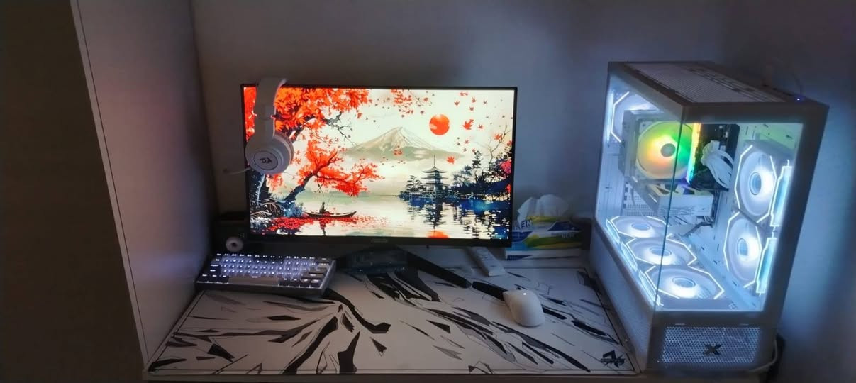 GPU 5060 8GB GALAX
CPU I5 14400F
RAM 16 GB
MTH H610 ASUS PRIME
PSU 650 SILVER GIGABIGHT
M.2 1TB LEXAR
Screen asus 27 
مستعمل نظافة 100% السعر خاص 
***********
بغداد
