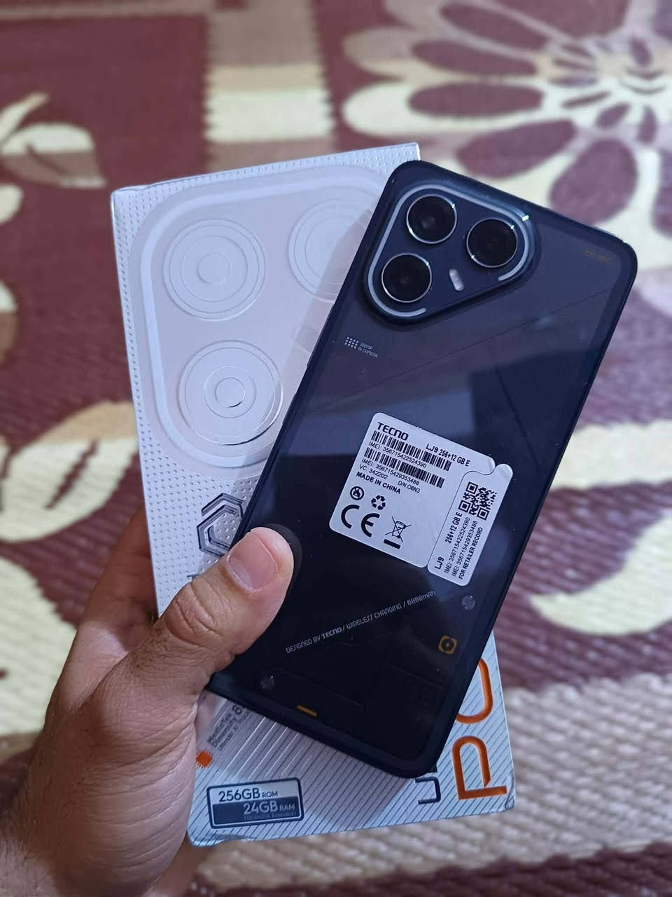 Tecno Pova 7 ultra 5G
 تكنو بوفا 7 الترا 5G جهاز نضيف جديد مبدل شاشه صليه
ذاكره12/256 غراضه كامله صليه سعر ١٩٥
***********

