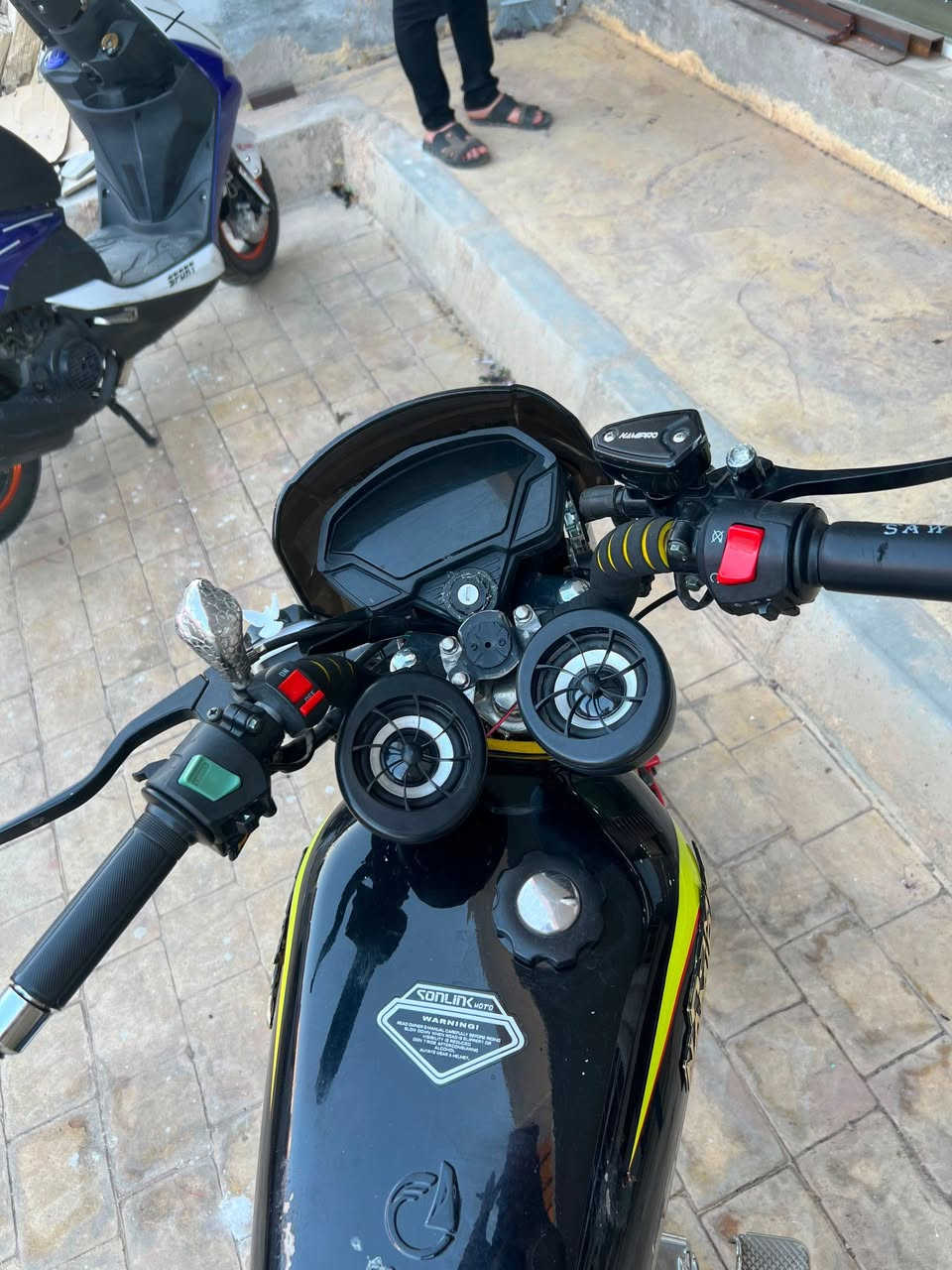 للبيع ميتور نامي برو 2024
مكينة كبس 250Cc
الميتور نضيف كتير
كهربائيات شغال كلشي ماناقصو شي سلف هندر اشارات لايتات كلو شغال 
منفيس موجود +وصل شراء من مكتب
سعر وباقي التفاصيل تواصل واتس اب
***********

