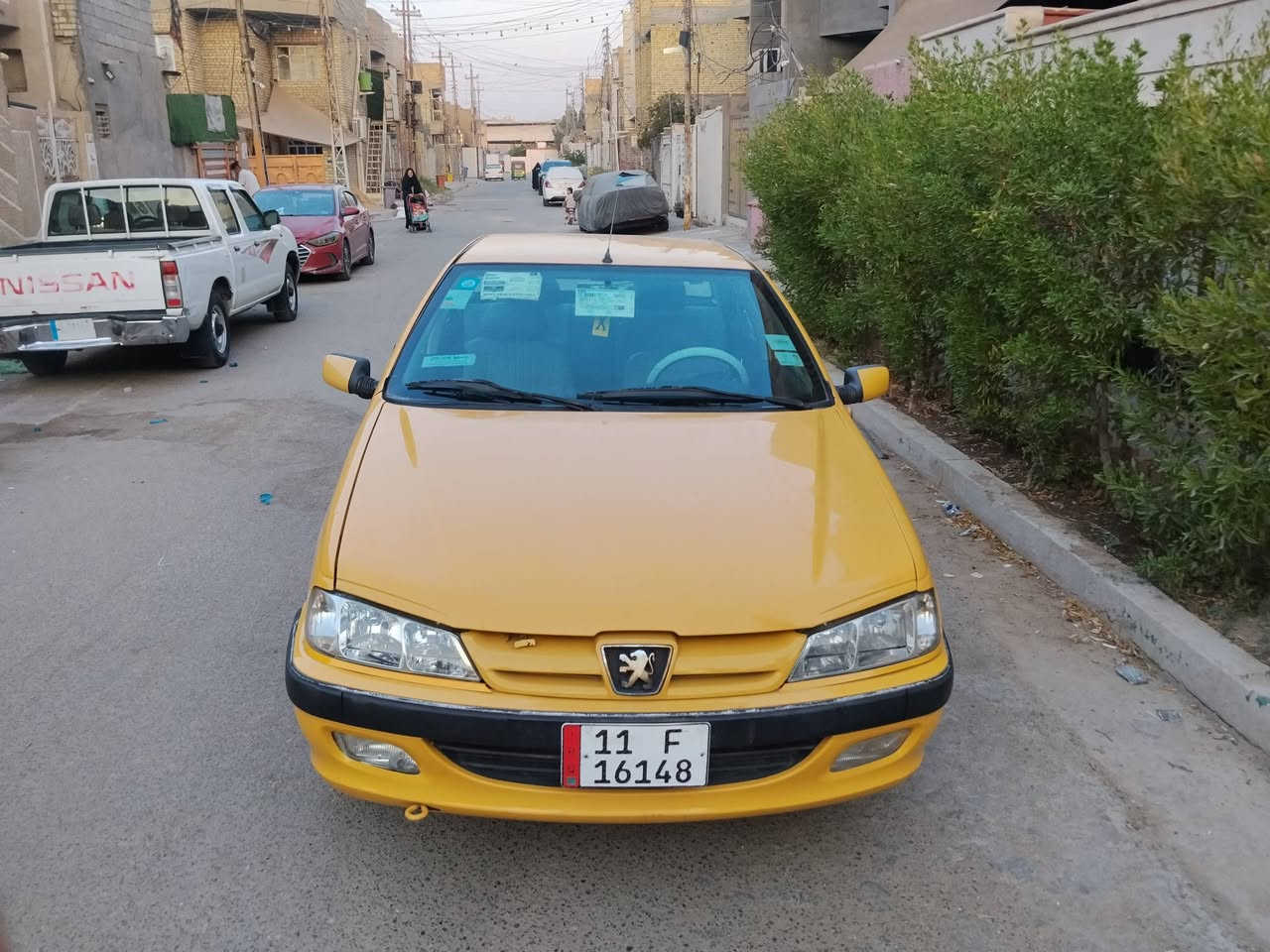 سلام عليكم بيجو بارص 2015 رقم بغداد دولي مصفره هيئه غرمات مكينه وكير جدد تخم تاير نضيف صدر امامي خلفي جديد تبريد ثلج داخله مدوشم كاعيه جلد لايت زنون  سياره حلوه و كاعده مكفوله من ضربه وتبديل تكم لغود شواصي حوض كفاله هاي صوره مال اليوم وهاي تفاصيله سياره  سعر ٤٨ وبيه مجال اليحب يتصل ***********مكاني بغداد العبيدي
