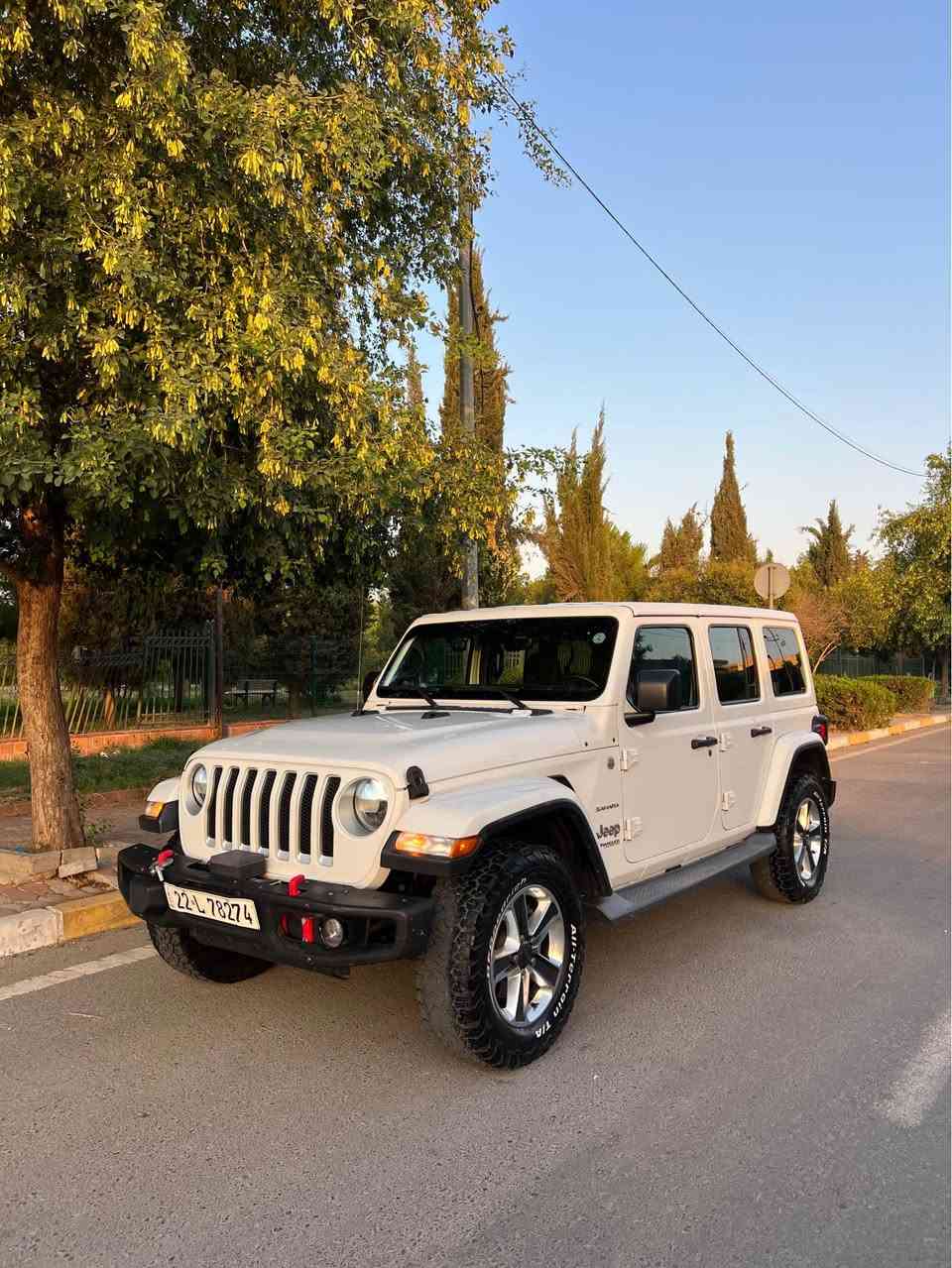 سلام عليكم 
Jeep Wrangler Sahara 2019
كلين تايتل سيارة بدون ضرر
شاشة كبير 
دعامي امامي و خلفي روبيكون 
سيارة جديد مابي مصرف 
سعر ٢٤٦ ورقة مجال
مكان اربيل 
واتساب *********** أربيل, العراق
