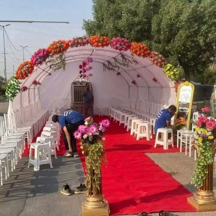 تجهيزات سجاد الموسوي لتجهيز كافه المناسبات
العنوان الشعب حي التجار مقابل نادي العربي نهاية شارع لاسواق 
بادارة سيد قصي وسيد عماد
*********** 
***********
***********
