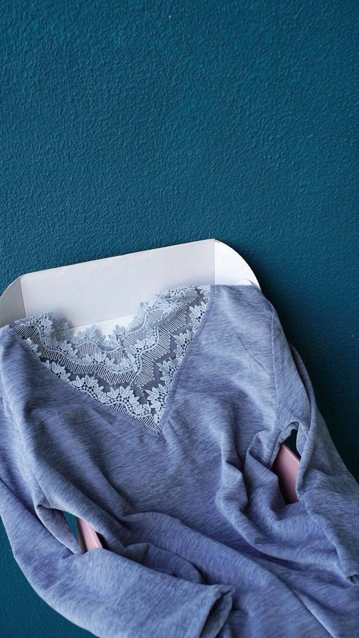 دشداشة قطيفة • دانتيل • مقاسات M-XXL