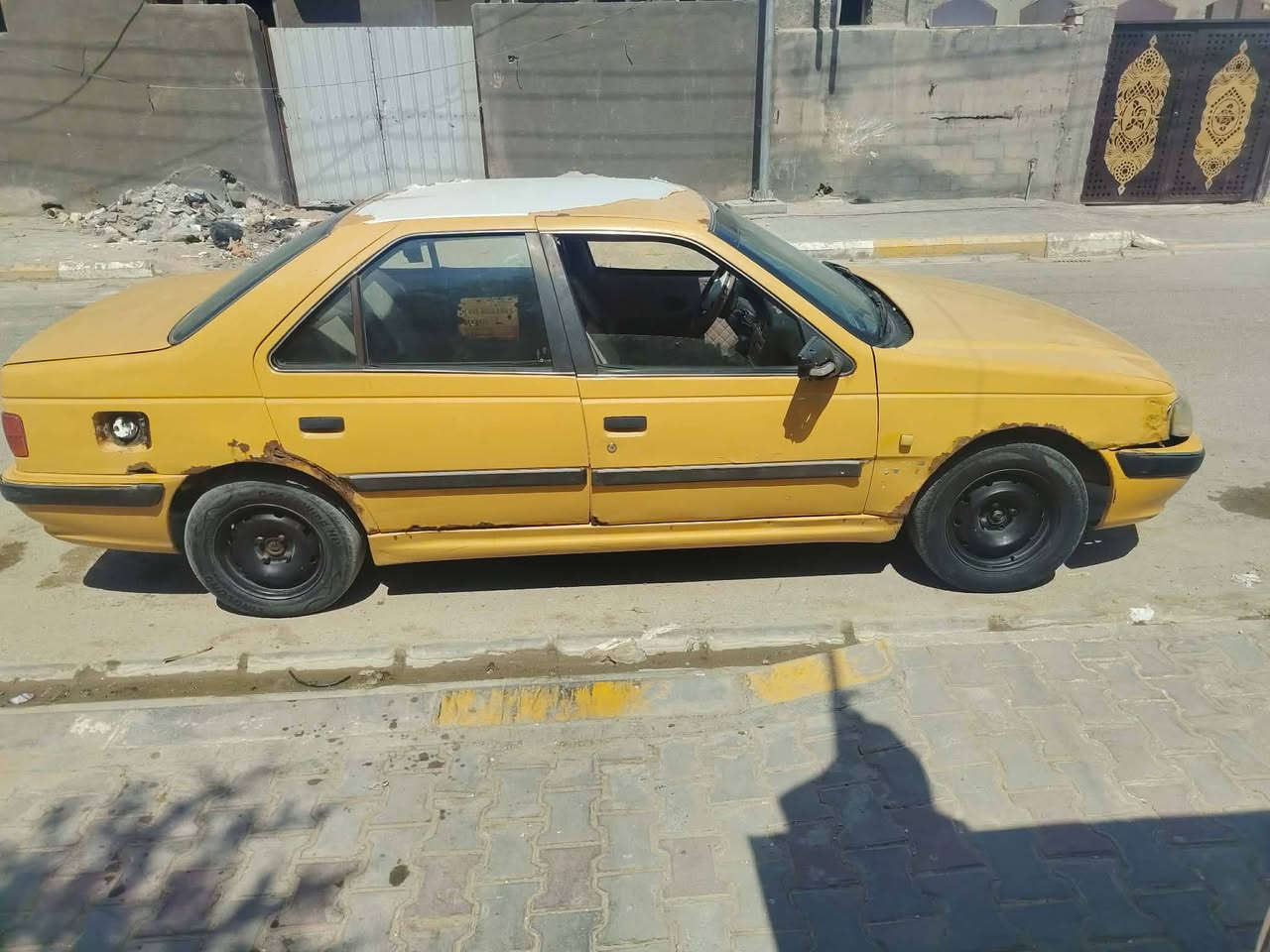 بيجو بارص موديل 11 للبيع مكينه وكير شرط حداديه أمامي وخلفي حلوه والباقي شوف العين الهيئه على المشتري ابيع هيج السعر 12 ورقه مكان السياره سماوه رميثه ***********
