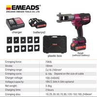 كابسة كهربائية • CD-240H • 16-240مم²