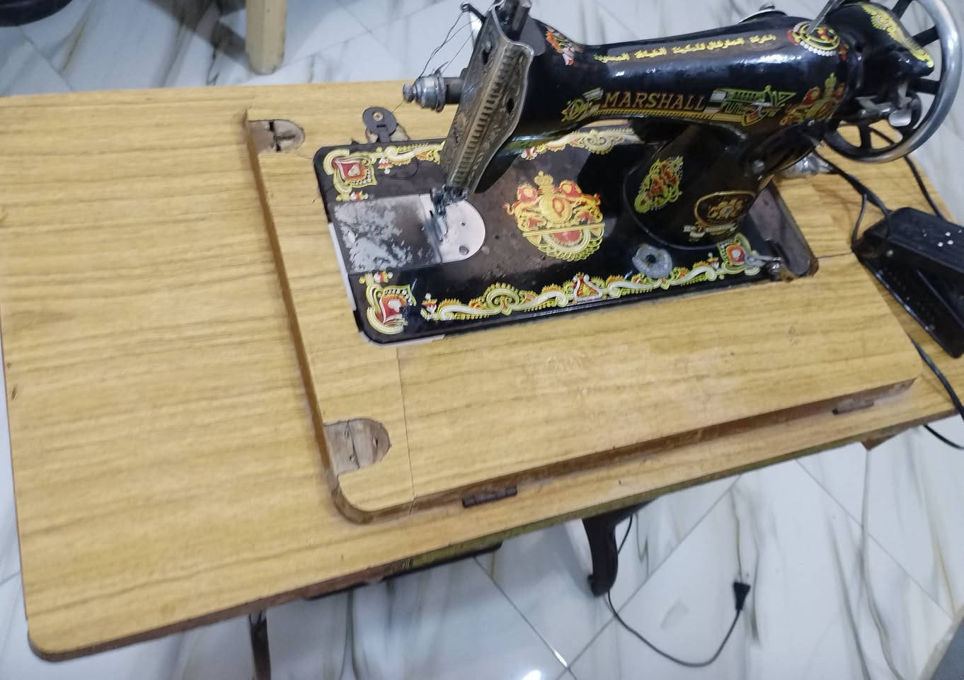 سلام عليكم مكينة شركة المارشال شغالة ***********
