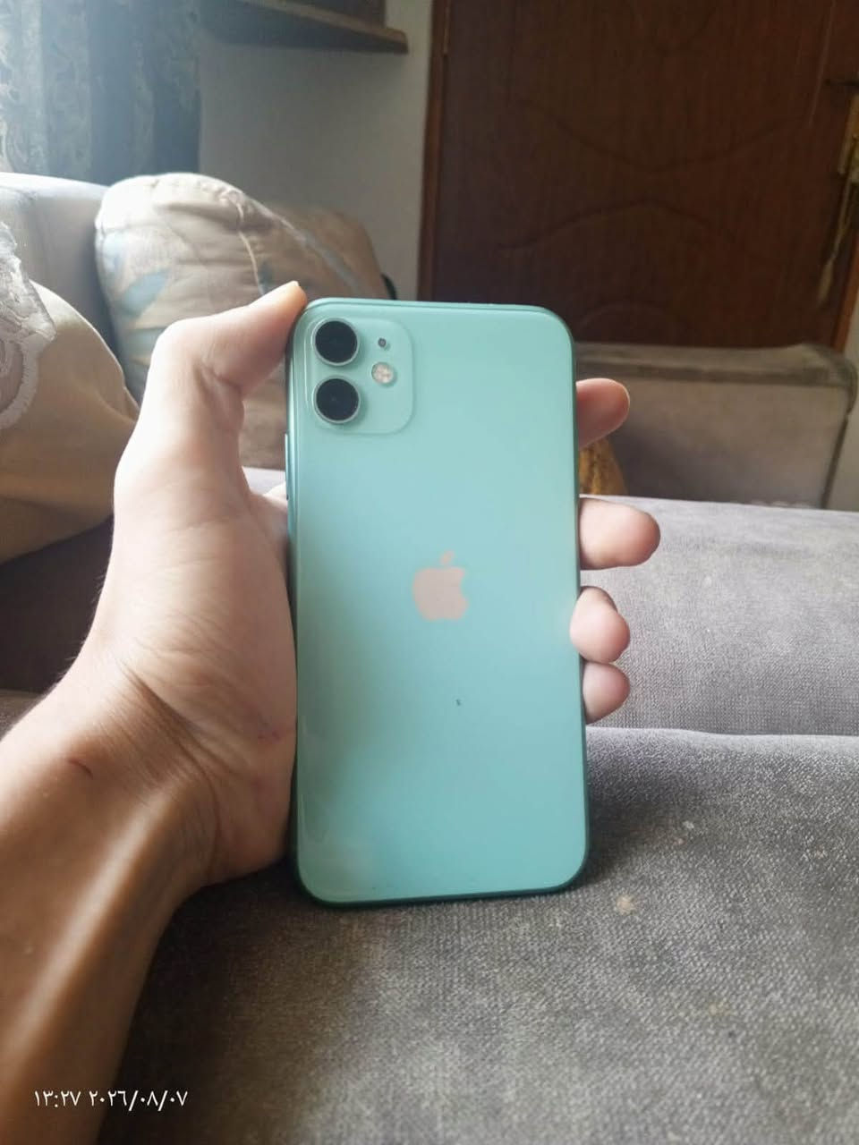 ‏iPhone 11 عادي ذاكرة 128 بطارية 75 مبدل أي شيء به ولا مفتوح رقمي *********** ب 290 وبي مجال حك جيتك

