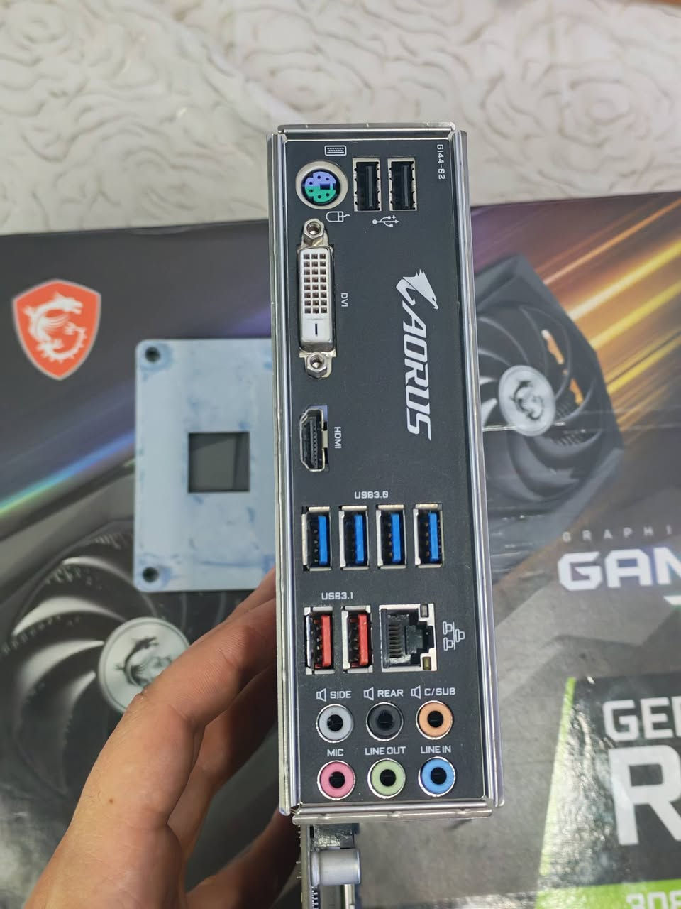 B450M Aorus • بايوس محدث • بغداد فلسطين